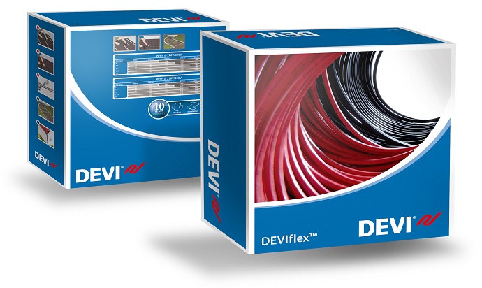 Новинка нагревательные кабели DEVIflex™ для теплого пола 