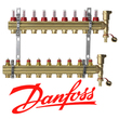 Оборудование для водяного теплого пола Danfoss